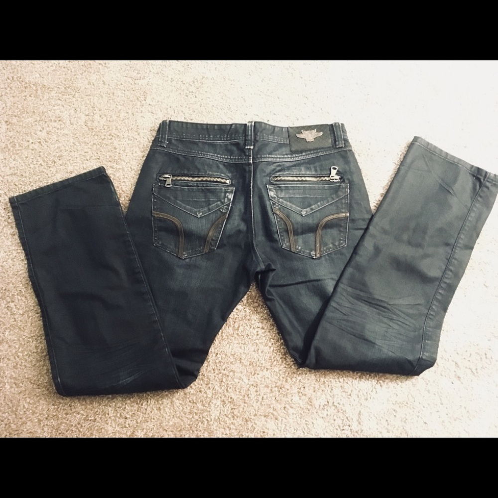 DO DENIM men’s super dark wash jeans 💎