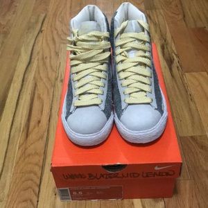 Nike Blazer Mid Premium Lemon Sneakers