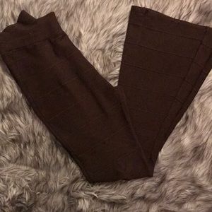 Bandage flare pants