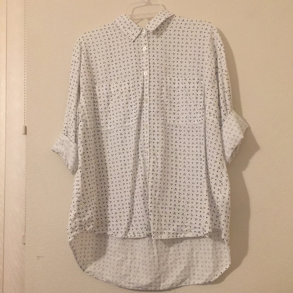 Madewell | Shrunken Boyfriend Trapeze Shirt