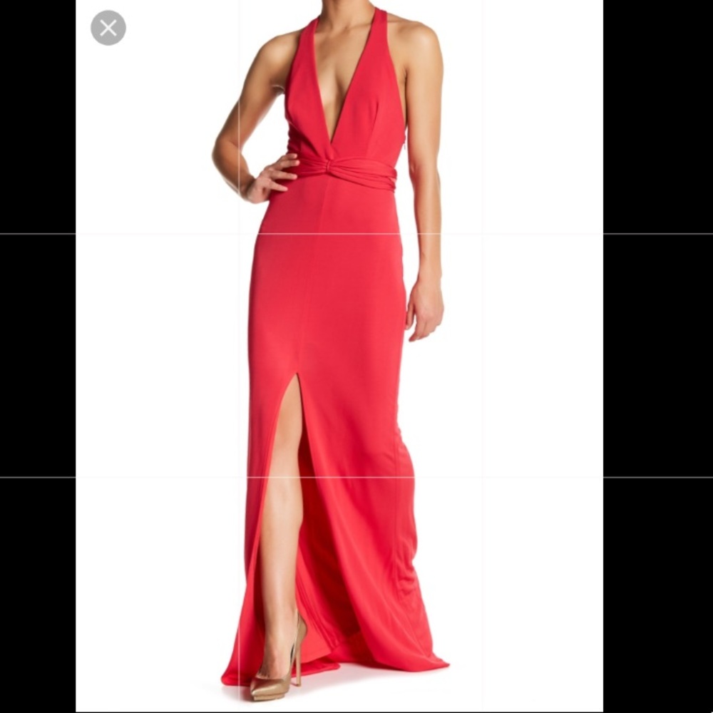 NWT plunging gown ABS Allen Schwartz