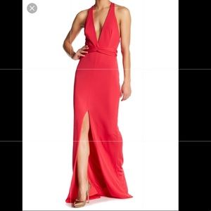 NWT plunging gown ABS Allen Schwartz