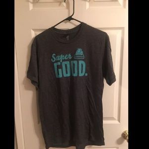 Jarritos soda Super Good tshirt: Gray/Distressed