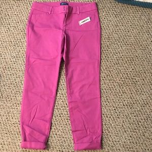 Brand new Old navy purple pixie mid rise pants