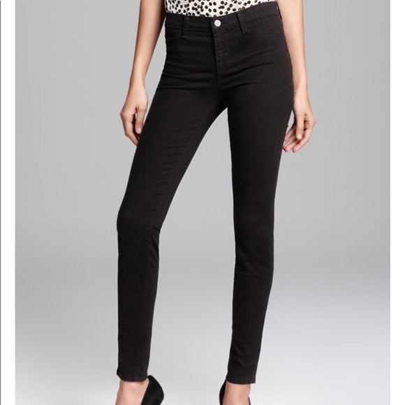 j brand black skinny jeans