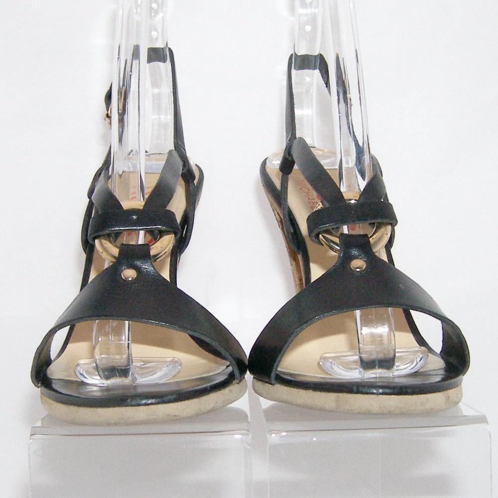 Kors Michael Kors leather buckle cork platform 6 - Picture 5 of 8