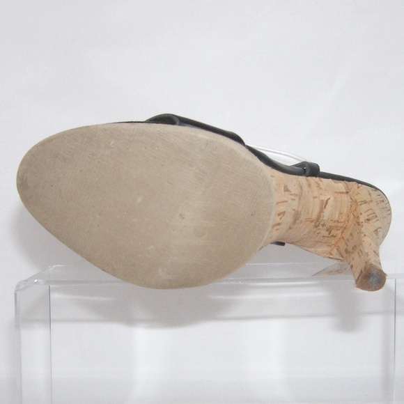 Kors Michael Kors leather buckle cork platform 6 - Picture 3 of 8