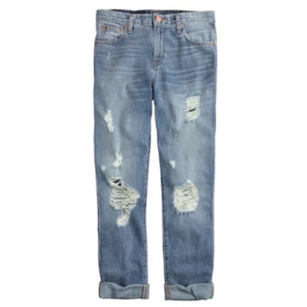 J. Crew Boyfriend Jean Ludington Wash B4203 sz 29
