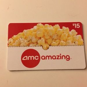 $15 dollar amc gift card