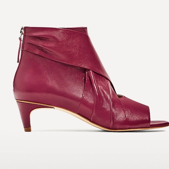 Zara leather ankle boots - Picture 8 of 8