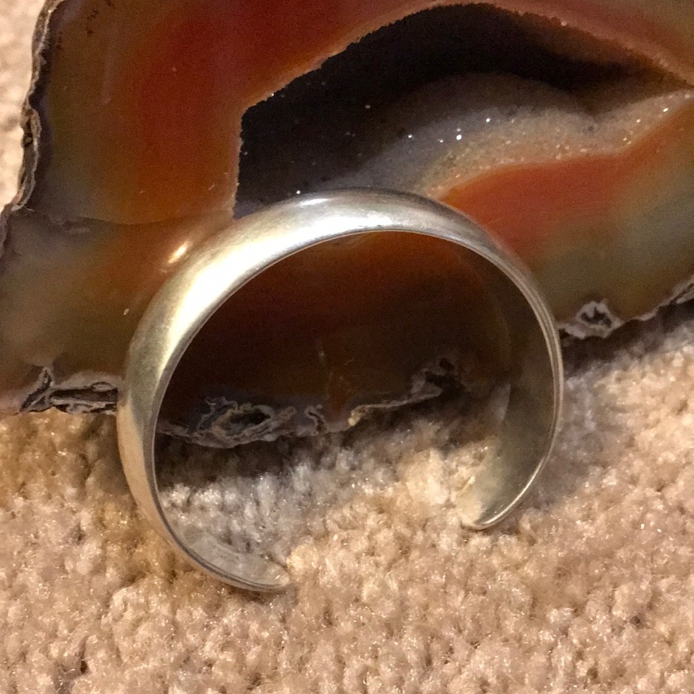 Sterling silver cuff