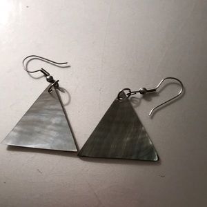 unique shell earrings !