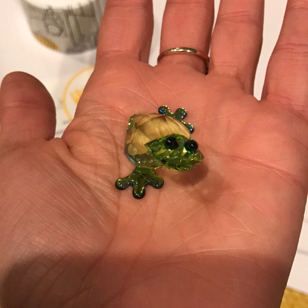 Swarovski lovelots "Romeo" the frog.