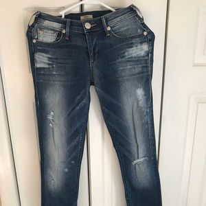 True Religion super skinny jeans size 25