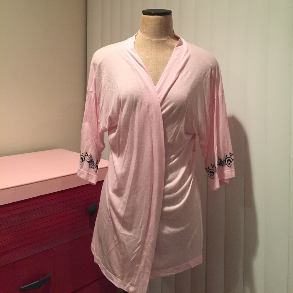 Pink robe