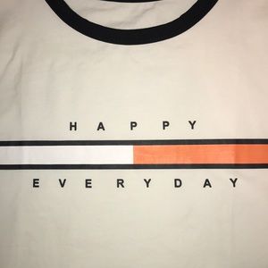 Happy Every Day Crop Top
