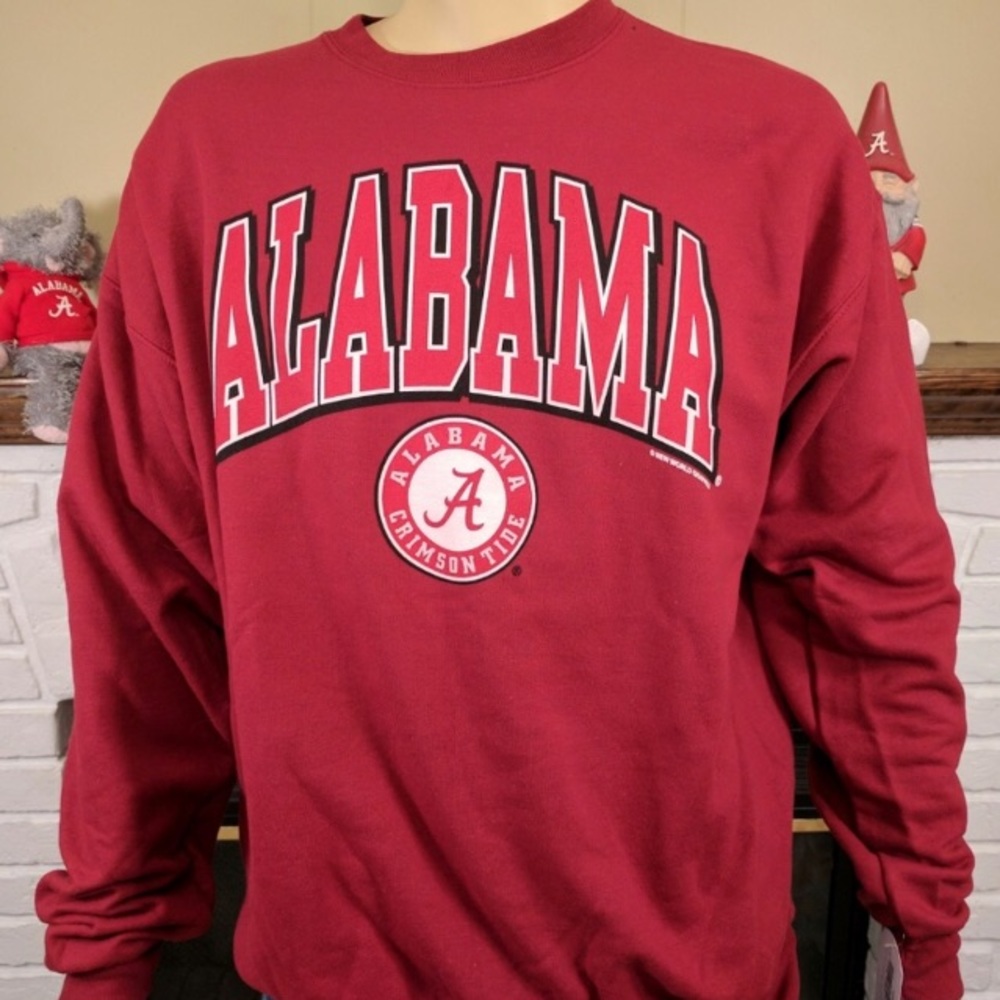 alabama oversized sweatshirt crew neck