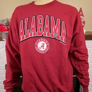alabama oversized sweatshirt crew neck
