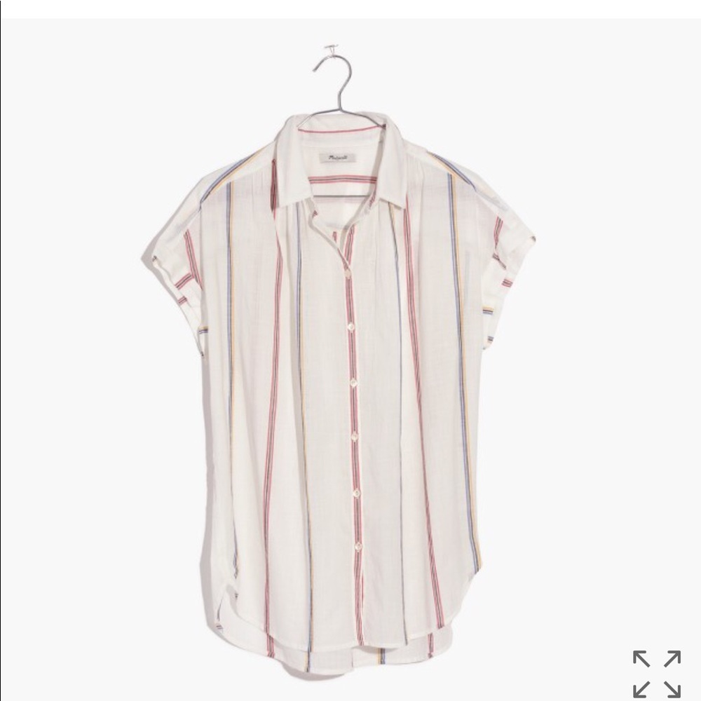 Madewell | Central Shirt in Schulner Stripe