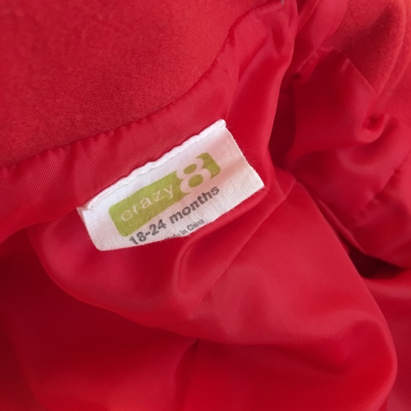 Lot of 2 18-24 coats for baby girls Crazy 8, Baby8 - Picture 6 of 8