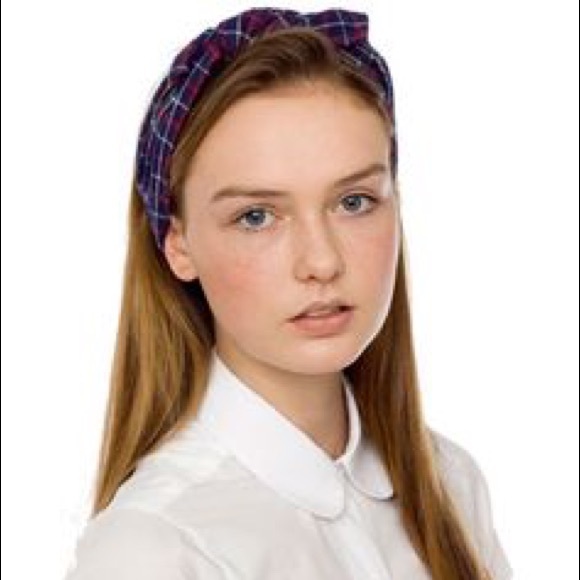 American Apparel Accessories - American Apparel Plaid Headband American Apparel Accessories - American Apparel Plaid Headband