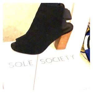 Sole society booties