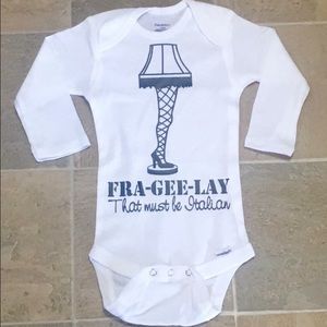 CUSTOMIZABLE, Handmade Christmas Onesie