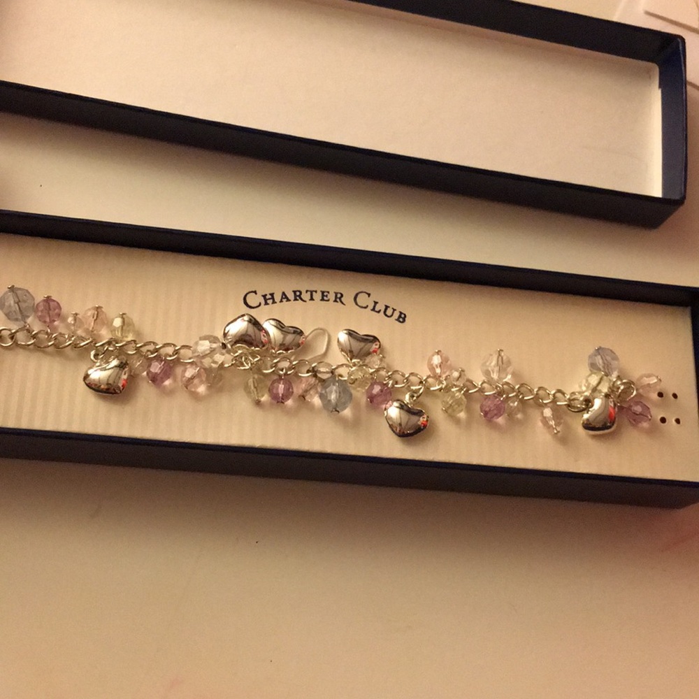 Earring and bracelet set