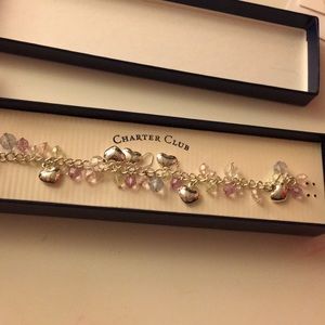 Earring and bracelet set