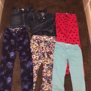 Gap Justice jeans/jacket price per item