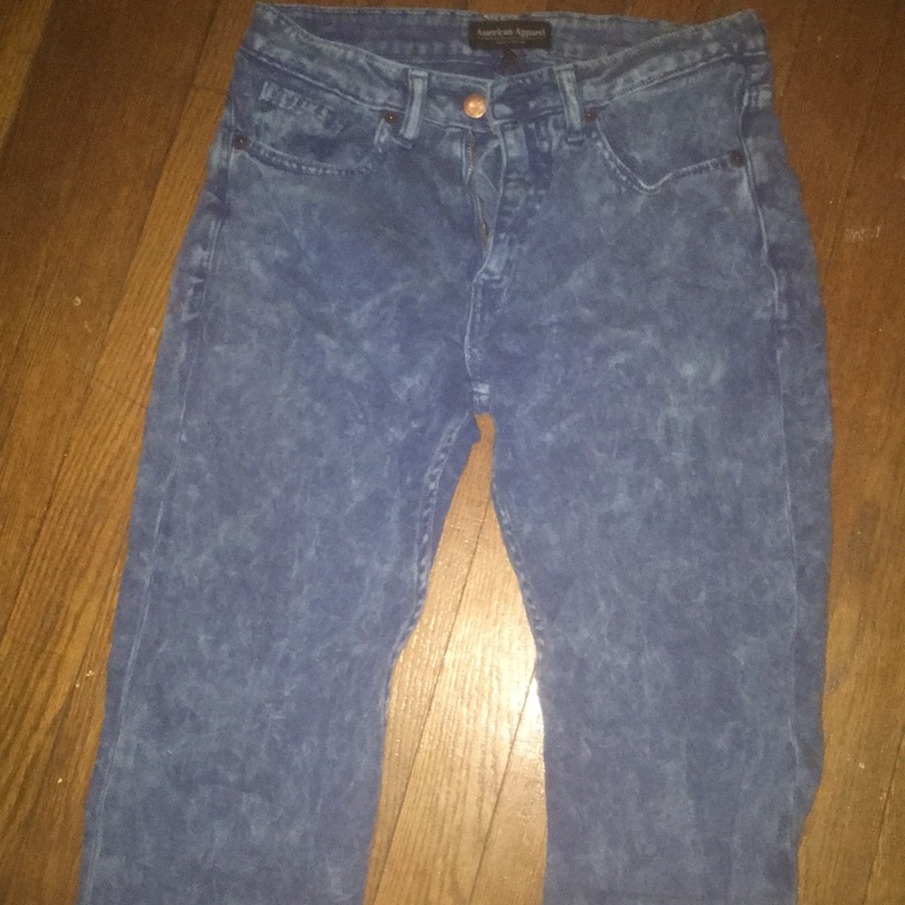 American Apparel Acid Wash Jean