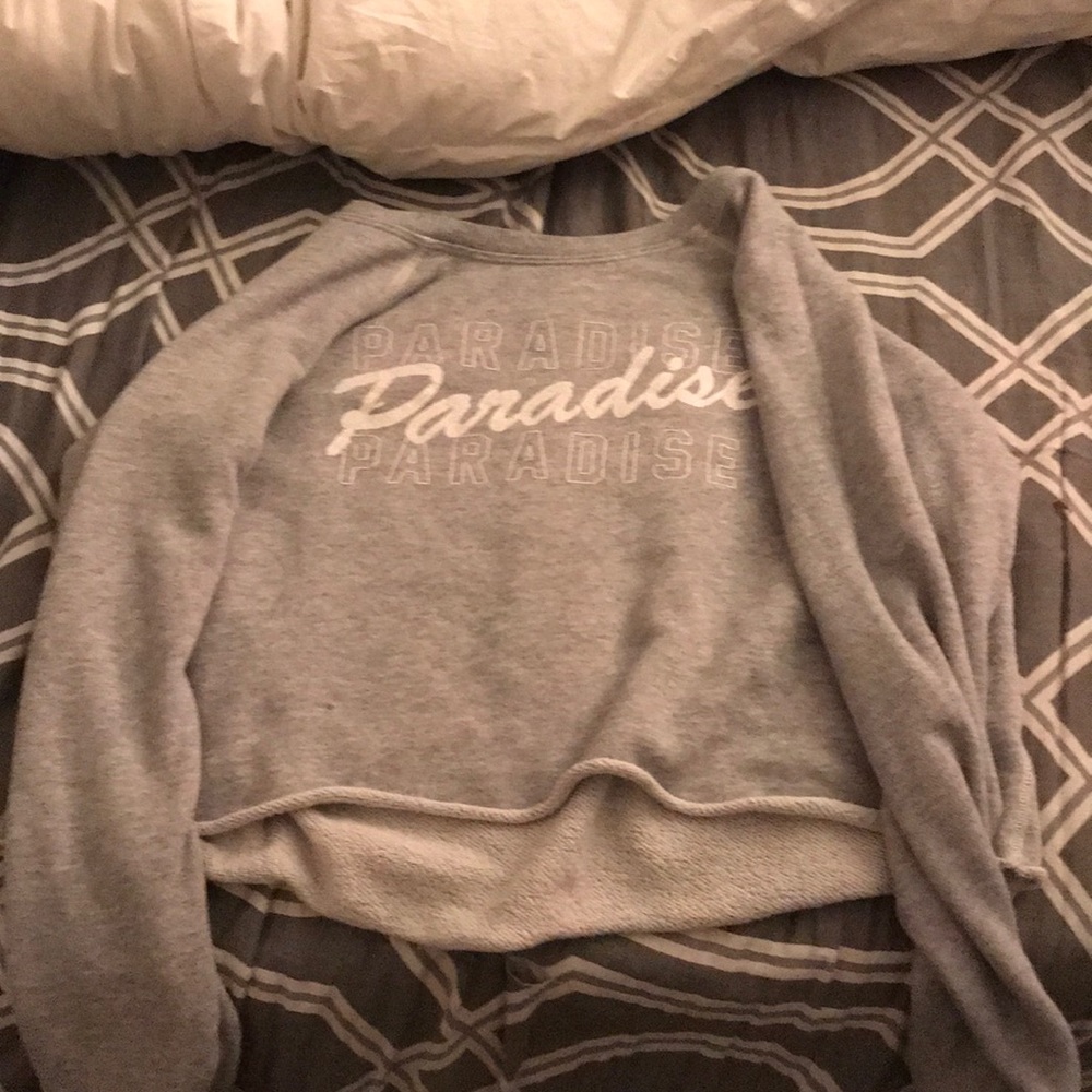 Gray sweater