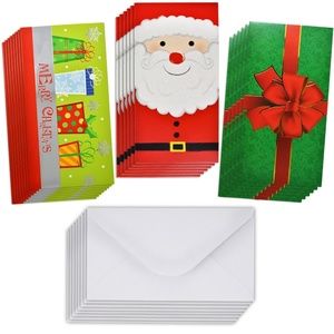 24 Christmas Gift Card Holder - Christmas Money Ho
