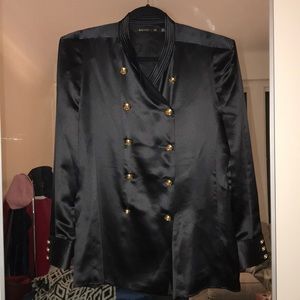 Balmain x H&M 💯 Silk Blouse