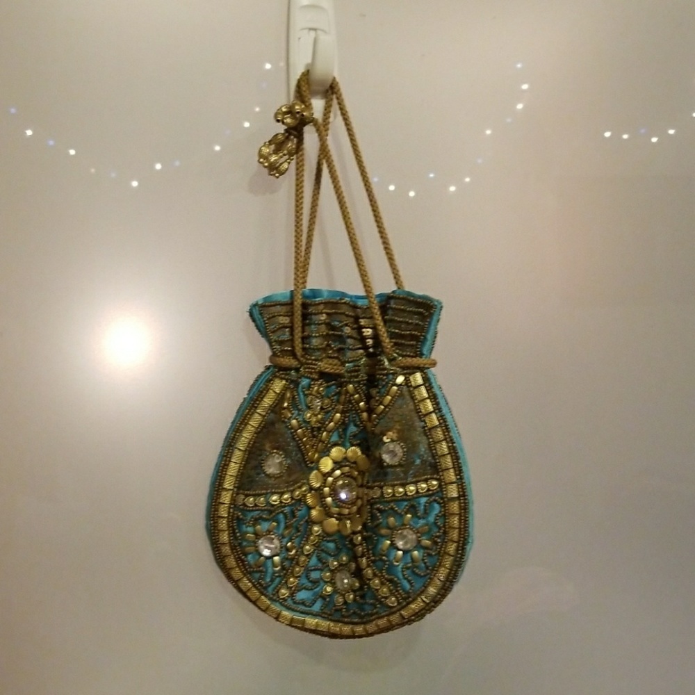 Hand crafted pouch/bag from Thailand