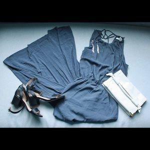 H&M Conscious Gray Maxi Dress