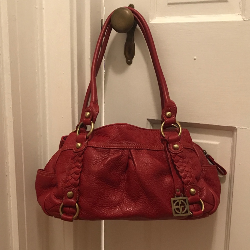 Giani Bernini Red Leather Purse