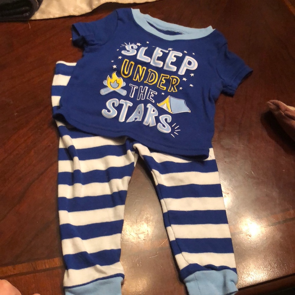 Baby boy pjs size 9 months