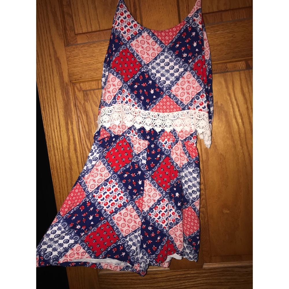 Size Medium spaghetti strapped Romper