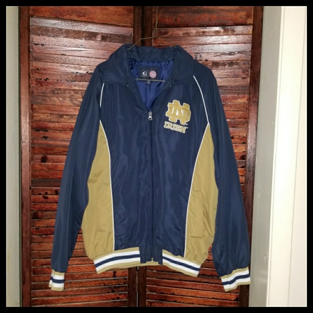 Notre Dame Zip Up Jacket