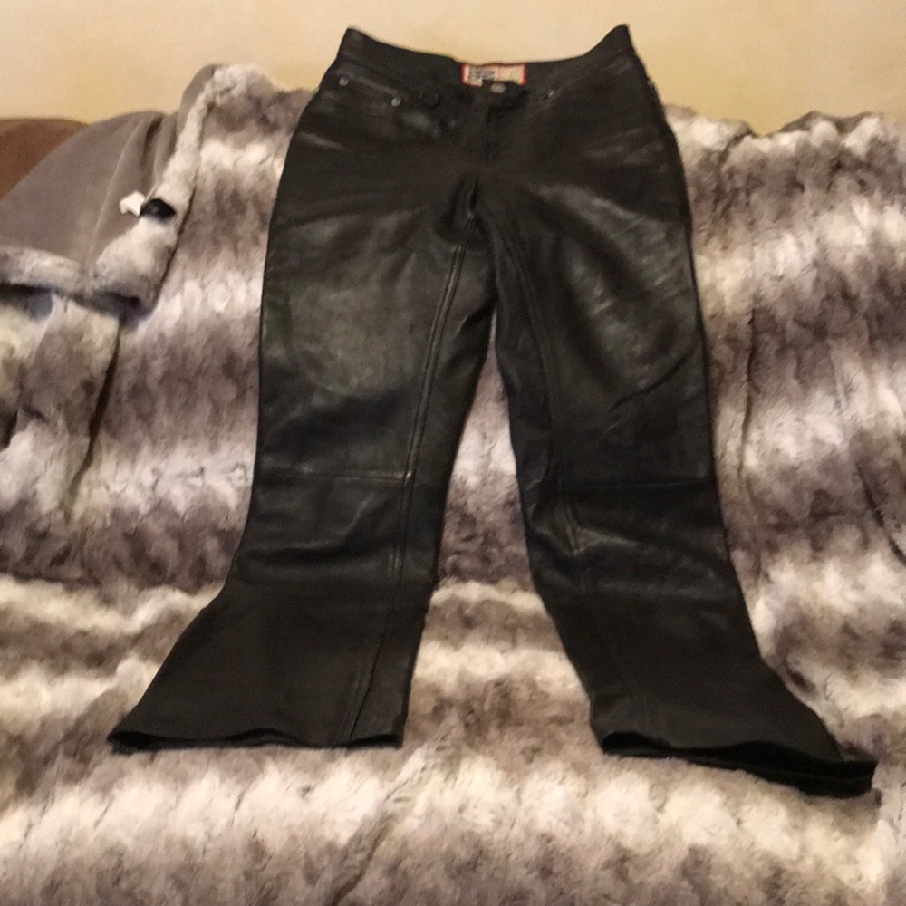 Leather pants