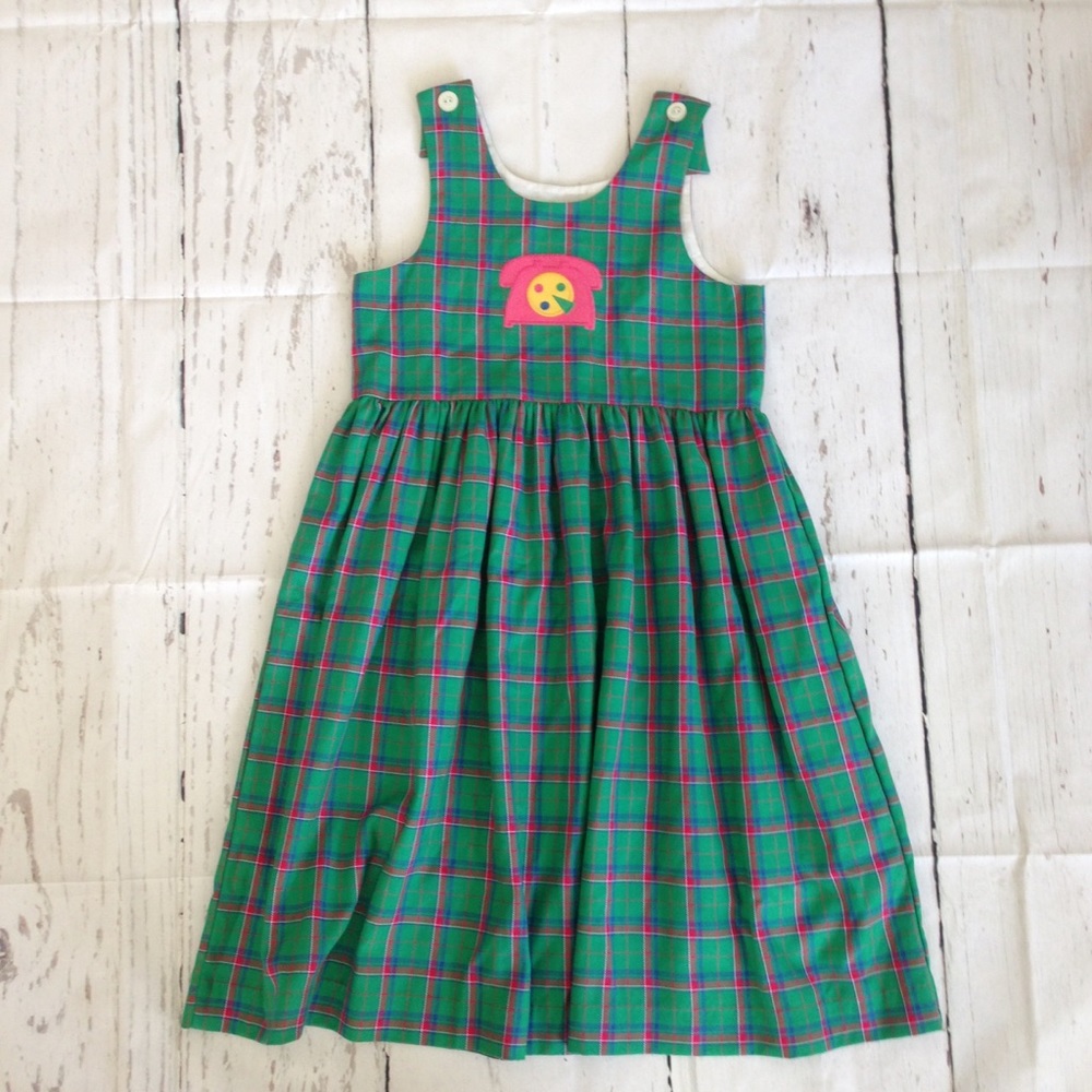 Vintage Kelly's Kids Jumper Telephone Appliqué