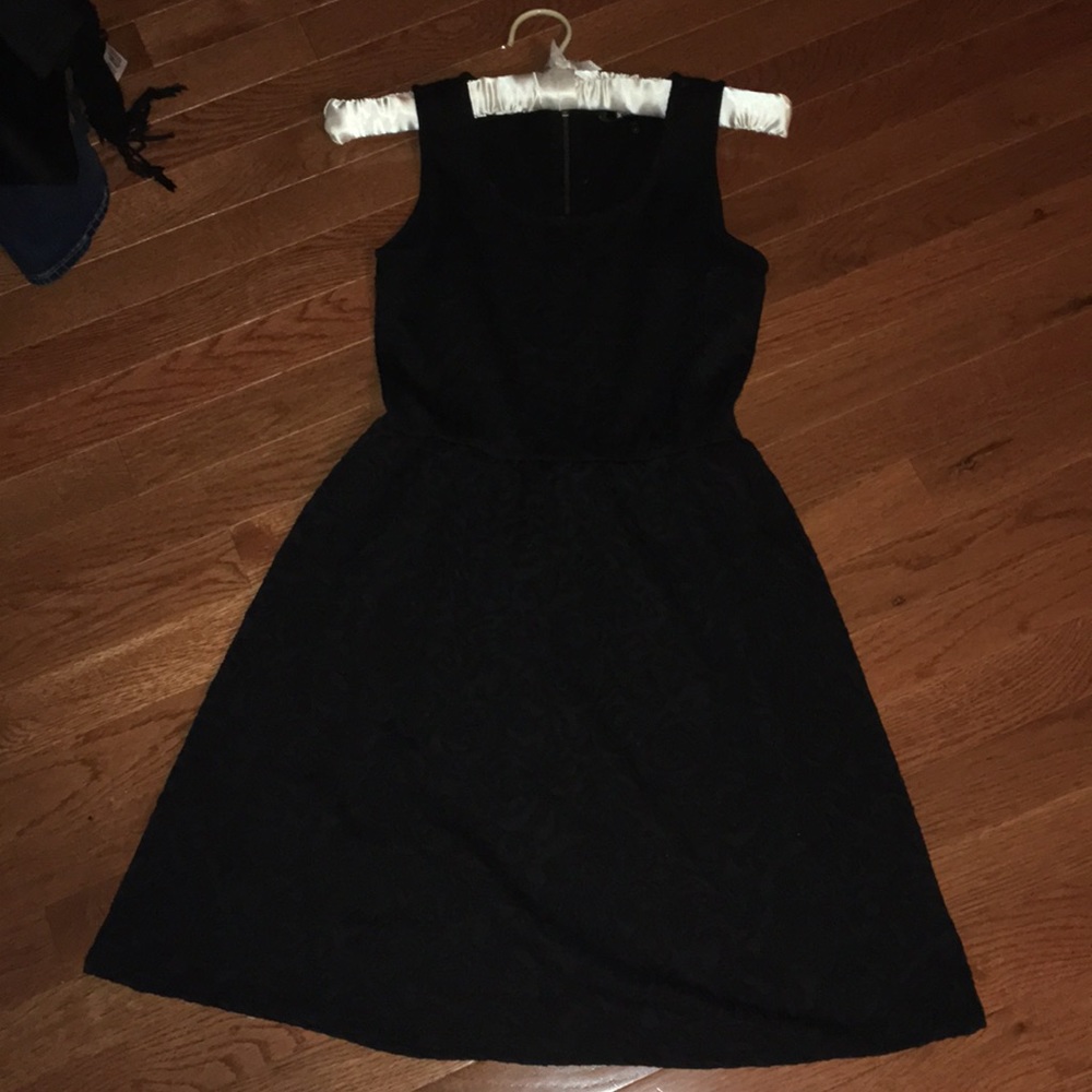 A black dress