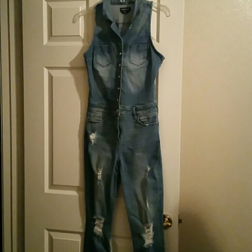Denim jumpsuit