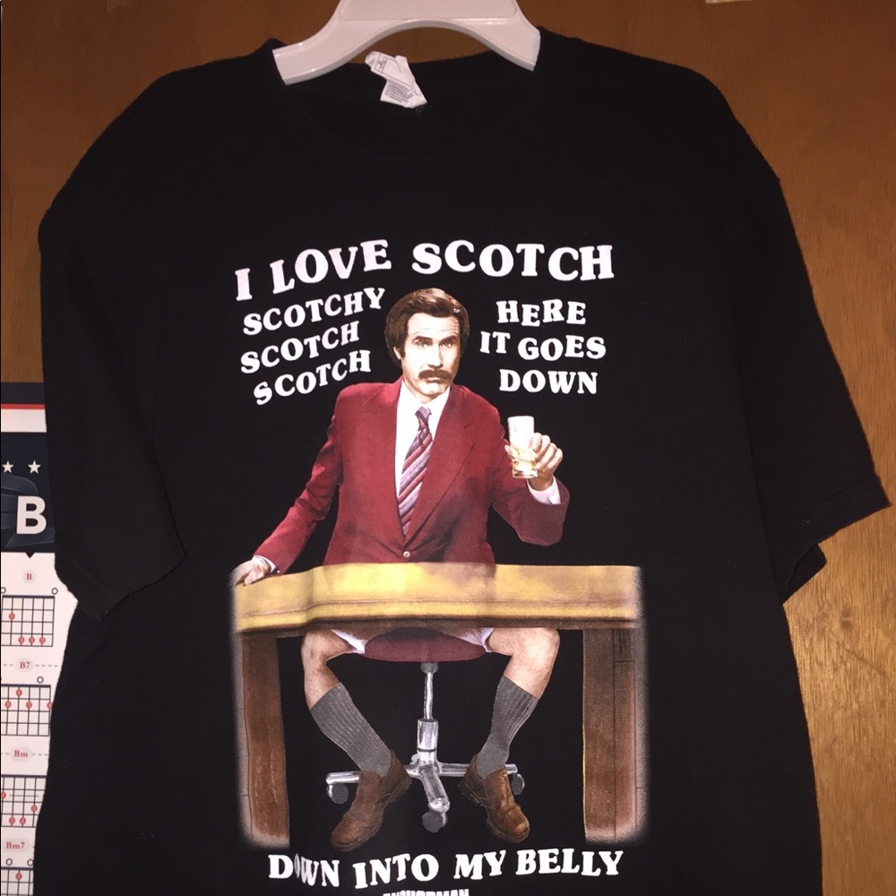 Vintage Anchorman Movie T shirt