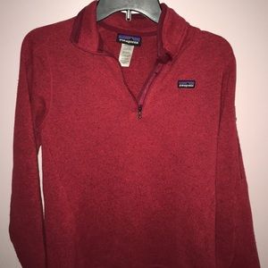 Patagonia Better Sweater red women’s small