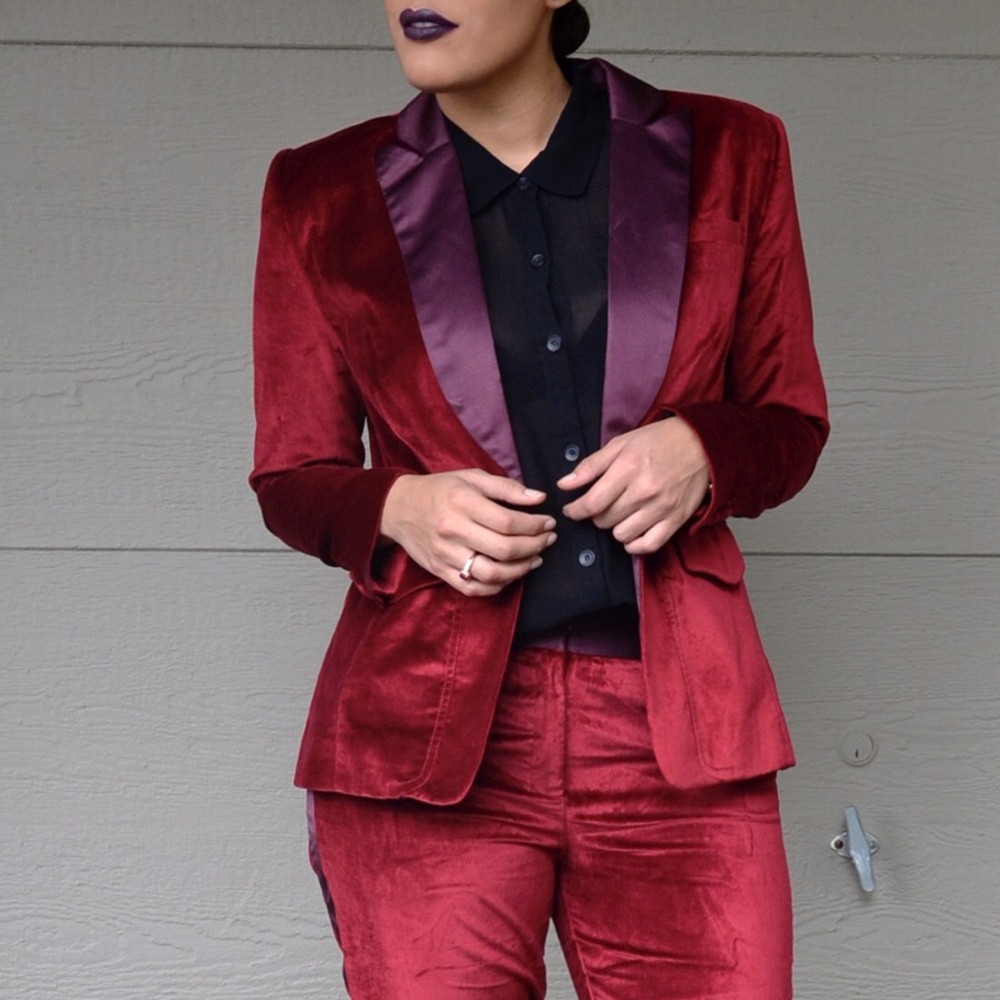 Altuzarra x Target Velvet Blazer