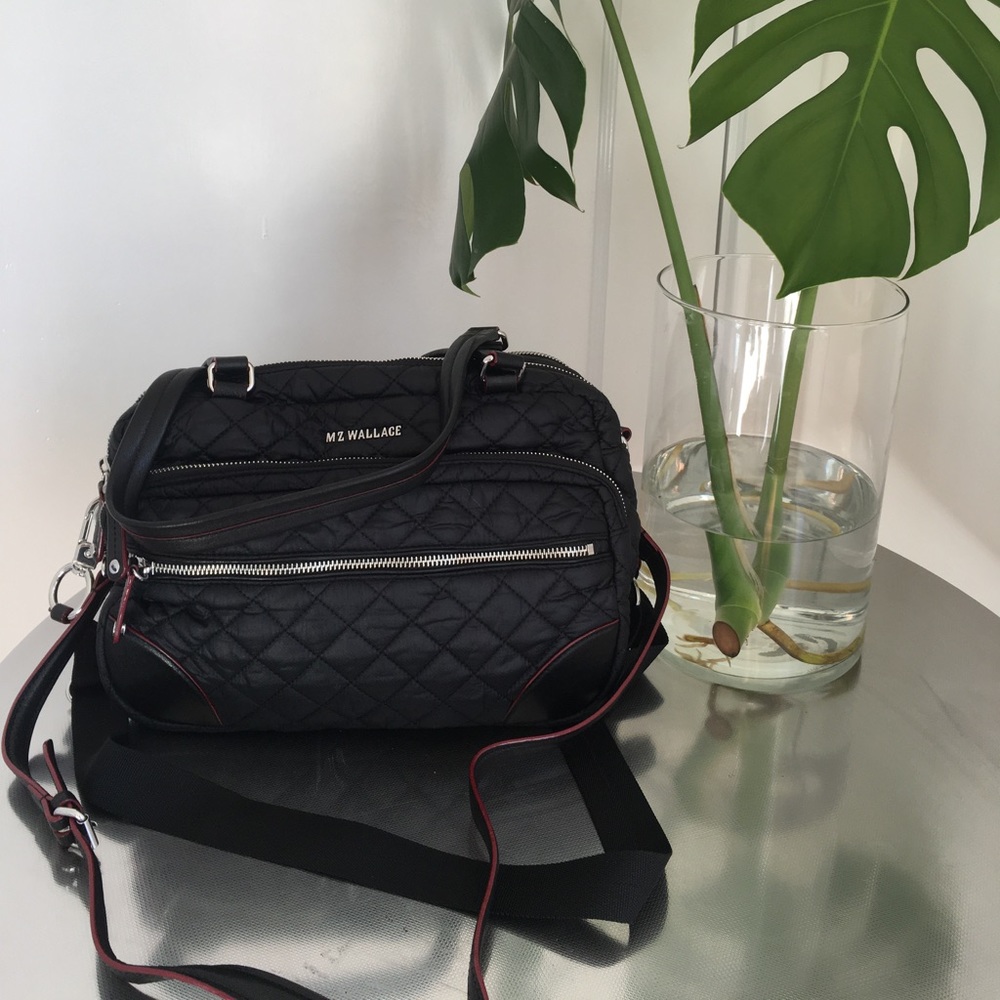 MZ Wallace Crosby Handbag & Crossbody Black