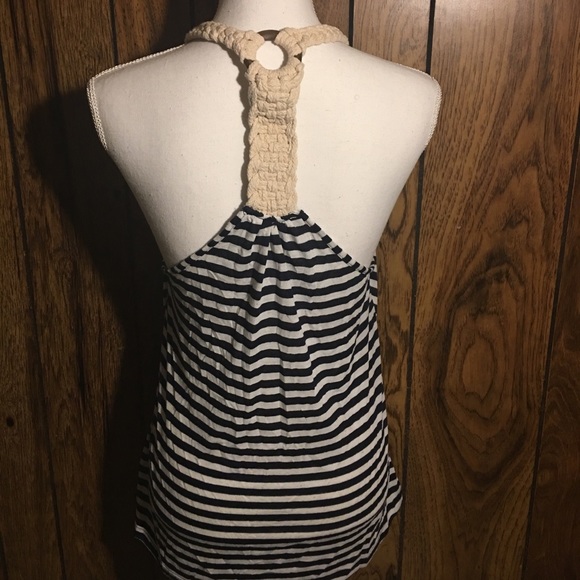Women’s stripe nautical vest - Picture 2 of 4