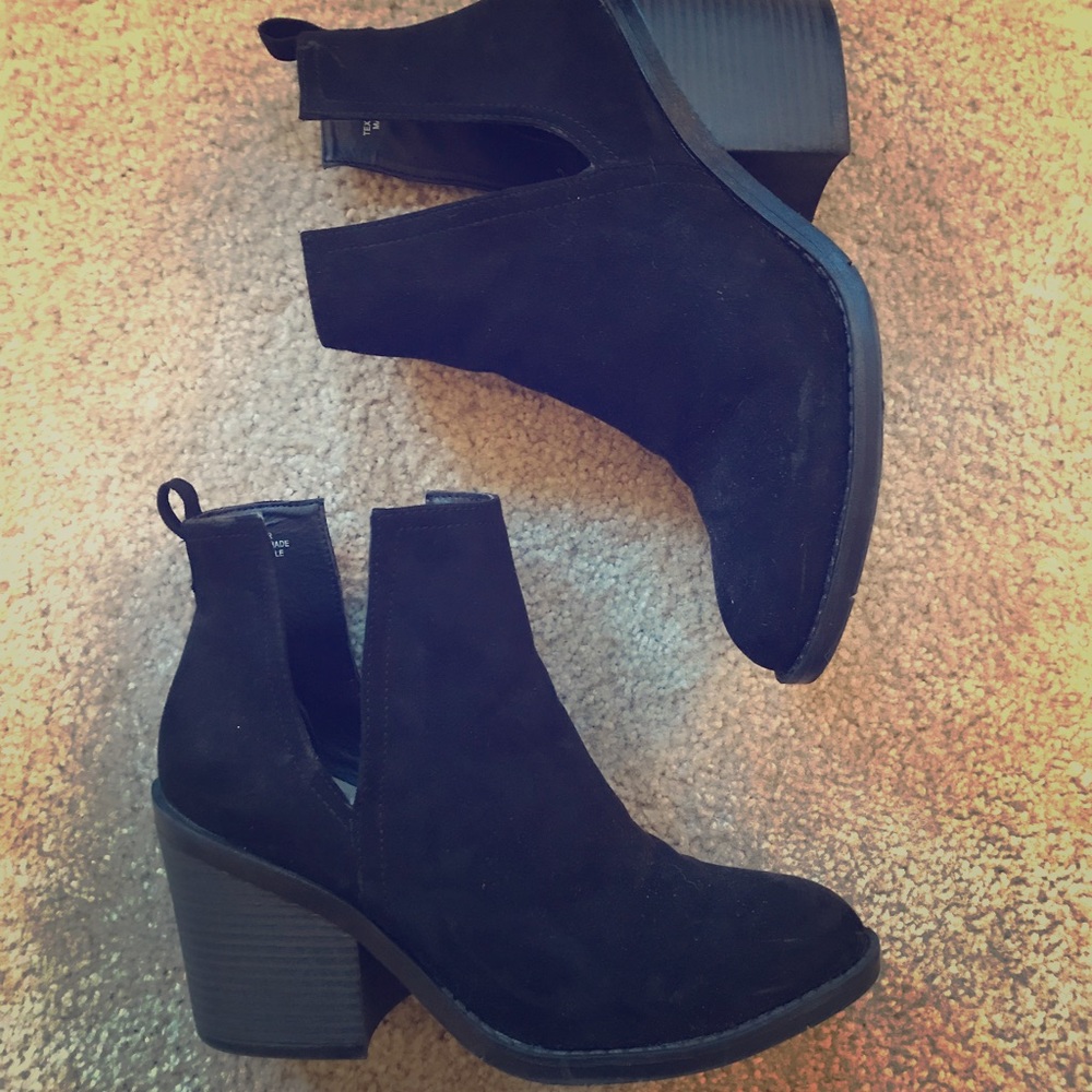 Cut Out Booties